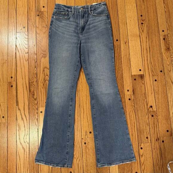 Good American Denim - Good American Good Classic Bootcut High Rise Jeans Size 4 27 Long 33.5” Inseam